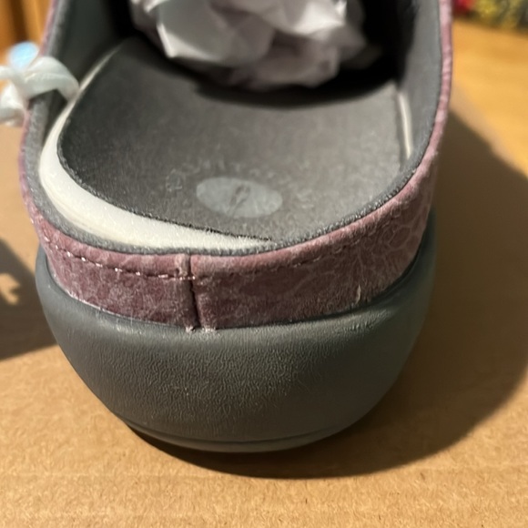 ‼️SOLD‼️🛍️2225 NWT Revitalign Orthotic Memory Foam Suede Mules - Siesta Dahlia - Picture 4 of 11